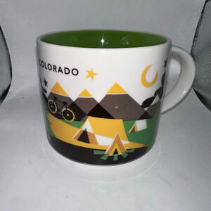 EUC 2014 Starbucks Your Are Here Collection Colorado 14oz Coffee Mug